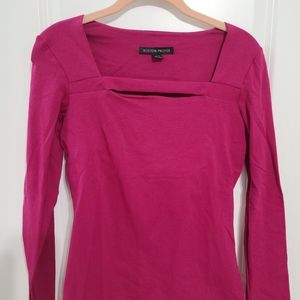 Fuschia Boston Proper Top